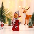 thumbnail image 6 of 3 PCS Christmas Hanging Doll Christmas Santa Claus Snowman Elk Bear Hanging Ornaments Christmas Tree Pendant Decorations for Windows Door Fireplace, 6 of 10