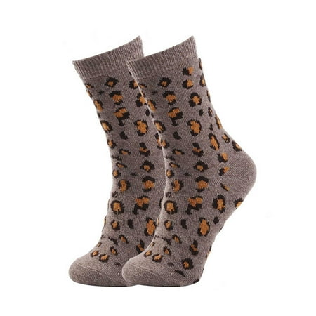 

Fsqjgq Socks for Women Leech Socks Women s Thick Warm Flat Leopard Print Socks in Autumn and Winter Thigh High Socks Sheer Ankle Socks Scrunch Socks Knitting Grey