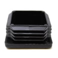 thumbnail image 5 of JSP Manufacturing, Plastic, Black 1 - 1/2 inch, Square Tubing Pipe Cap (2 Piece), 5 of 10