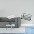 thumbnail image 2 of Bandeja rectangular nórdica para tocador y organizador de pared de metal para baño, cesta de almacenamiento de alambre para comedor, oficina, hogar, d, 2 of 8