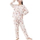 thumbnail image 1 of Odeerbi 2-16 Años Niños Niñas Pijama de Verano de Algodón de Manga Larga Conjunto de Pantalones Estampado Suave Ropa de Dormir de Dos Piezas Juegos de Pijamas de Dos Piezas, 1 of 3