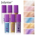 thumbnail image 2 of Julystar Body & Face Highlighter Powder, Sponge-Tip Loose Shimmer Powder, Multi-Use Glitter Highlight for Face, Collarbone & Body, 2 of 10