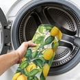 thumbnail image 6 of Area Rugs 3'x5', Summer Lemon Carpet Runner Indoor Outdoor Rugs Home Decor Aesthetic, Watercolor Yellow Fruits Green Leaves Non Slip Mats Washable Accent Rug for Living Room Bedroom, 6 of 8