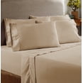 thumbnail image 2 of 1000 Thread Count Combed Cotton Blend Sateen Deep Pocket 6 Piece Sheet Set, Hotel Quality Sheet Set, 2 of 2