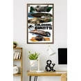 thumbnail image 2 of Jurassic World: Rebirth (2025) - Colossal Giants Wall Poster, 22.375" x 34" Framed, 2 of 5