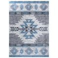 thumbnail image 3 of HR- Livingroom Rug 5x7 Modern Faded Floorcover Area Rugs Blue Gray Silver Color, 3 of 11
