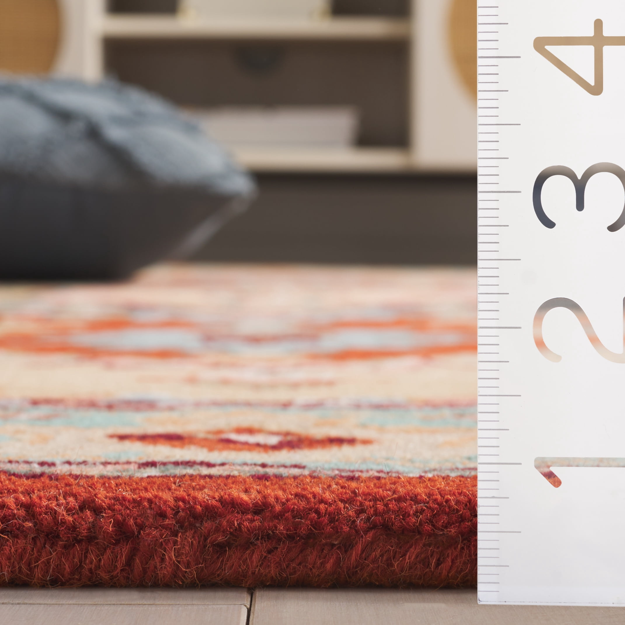 Safavieh Heritage York Oriental Wool Area Rug, Red/Blue, 6' x 9'