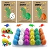 Birthday Gift for Kids Dinosaur Eggs Dinosaur Hatching Eggs Toys Hatching Dino Egg Grow in Water, 30pcs Dino Smashers Eggs Kit Party Favors Best Christmas Halloween Gifts for Kids 3-12