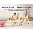 thumbnail image 2 of BlueWood Foldable Pikler Triangle Set Arch Indoor Climbing 3-Pack Ages 0.5-6 Years, 2 of 7