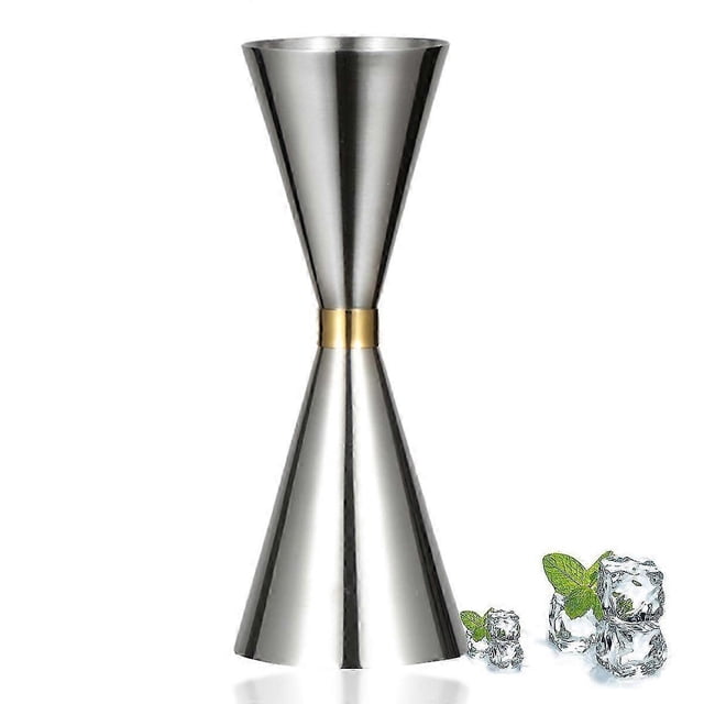 Finished Jigger with Measurements Inside,cocktail measuring cup jigger for bartending