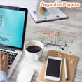 thumbnail image 5 of Small Bulldog Paper Clips, 30 Pack 1 Inch Metal Binder Clips Folder Paper Money, 5 of 5