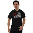 thumbnail image 4 of Sincere Heart Sinner Naughty Attitude Men's Graphic T Shirt Tees Brisco Brands S, 4 of 5
