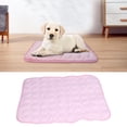 thumbnail image 4 of Couverture Auto-Rafraîchissante pour Animaux, Tapis Rafraîchissant pour Animaux Auto-Rafraîchissant Lavable Pliable pour Petits Moyens Grands Chats Bleu, Rose, Brun, 4 of 8