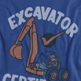 thumbnail image 2 of Blippi Excavator Certified Women's Loose T-Shirt, Royal, Large, 2 of 4