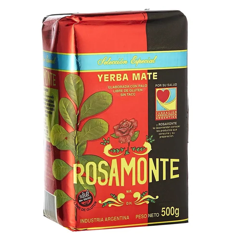Yerba Mate Rosamonte Seleccion Especial 500 G Argentina Green Leaf Tea  Loose Bag