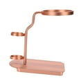 thumbnail image 5 of deevoka Coffee Dripper Holder Tea Filter Bag Bracket Reusable Accessory Tea Infuser Tea Strainer Bracket Coffee Filter Rack for Table Rose Gold, 5 of 9