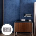 thumbnail image 4 of Shisuyan Desktop Digital Clock Black Shell with White Light 1 Set 6.09X3.14X0.71in, 4 of 8