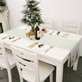 thumbnail image 4 of Dsscvnef Easter Bunny Egg Pattern Linen Print Kitchen Dining Room Insulated Decorative Placemat（C）, 4 of 7