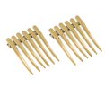 thumbnail image 4 of Sectioning Clamps,12pcs/Box Hair Styling Clips Salon Styling Clips Sectioning Hairpins Exceptional Craftsmanship, 4 of 9
