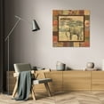 thumbnail image 3 of Charlene Audrey 36x36 Gallery Wrapped Canvas Wall Art Titled - Safari II, 3 of 4