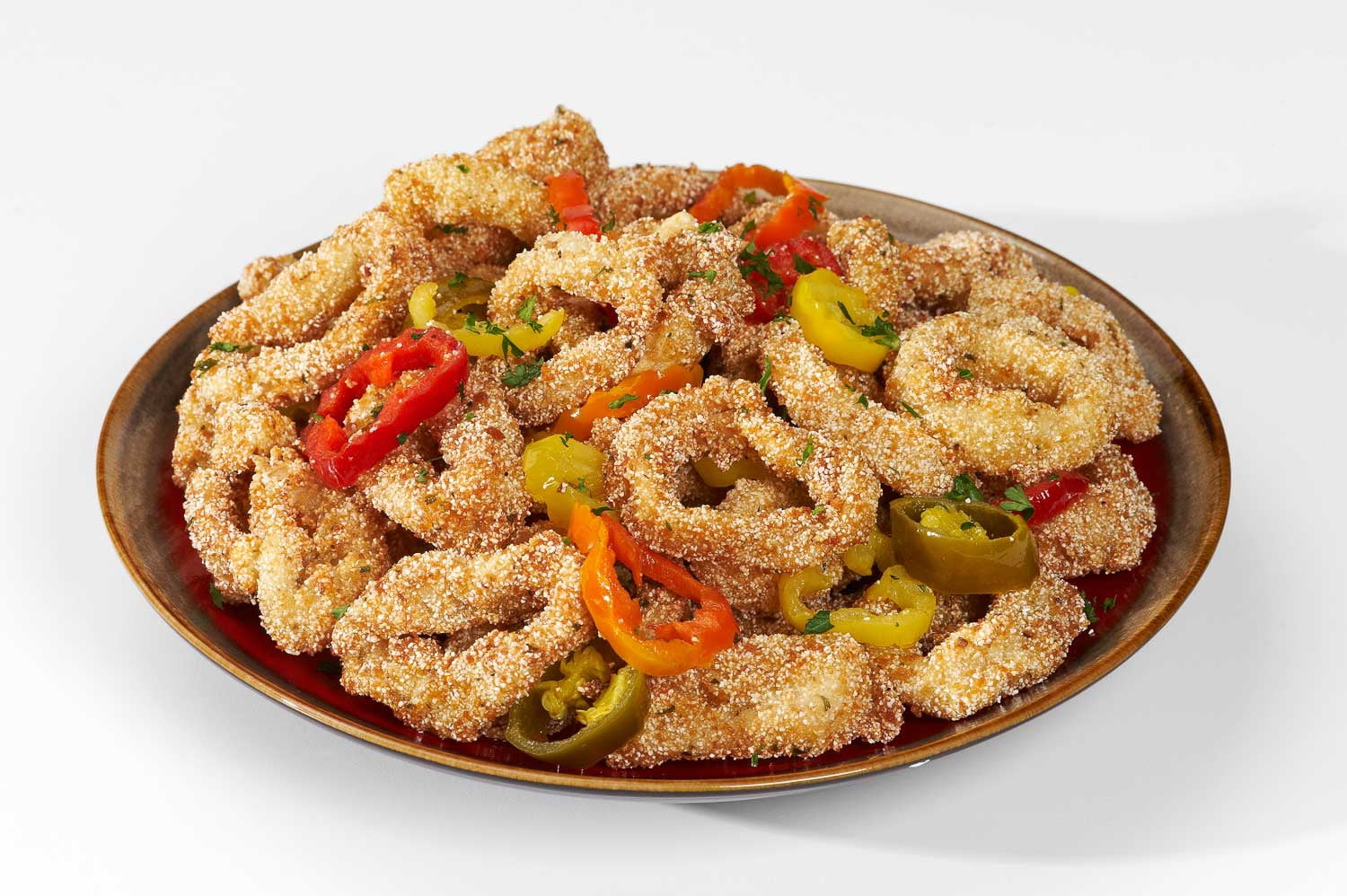Pana Pesca Fully Cleaned Todarodes Squid Rings, 5 Pound - 2 per case.