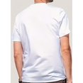 thumbnail image 2 of Trendy men's high-quality thickened 220g high-quality pure cotton summer new round neck casual T-shirt short sleeved T-shirt men's creative letter pattern printing Tee For Adult, Men, Women, Teen, Te, 2 of 4