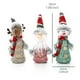 thumbnail image 4 of Adornos de muñeco de nieve de Navidad, adornos colgantes para árbol de Navidad, figura de Papá Noel, decoración para fiesta de Navidad para niños, regalo festivo, 4 of 5