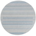 thumbnail image 2 of SAFAVIEH Cabo Lyla Striped Area Rug, Beige/Blue, 7' x 7' Round, 2 of 7