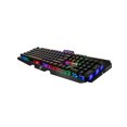 thumbnail image 3 of IOGEAR Kaliber Gaming HVER PRO X RGB Optical-Mechanical Keyboard w/Brown Optical Switches are Quieter and 25% Faster, RGB Lighting, Brushed Aircraft Aluminum Chassis, Water-resistant, (GKB730-BN), 3 of 7
