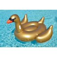 thumbnail image 2 of Swimline Giant Inflatable Ride-On 75-Inch Golden Swan Float For Pools | 90701, 2 of 5