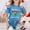 Sky Blue, variant on Gzbliryd Girls Graphic T Shirts Relaxed Fit Back To School Clothes Cute Summer Tops for Teens Cute Summer Tops (Black,3-4 Years)