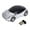 Silver, variant on Pretty Comy 2.4G Wireless Mouse, Cartoon Sports Car Shaped Photoelectric Mouse without Battery, Blue