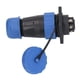 thumbnail image 4 of Conector de enchufe a prueba de agua 380V 45A IP68 Conector de alimentación de aviación sin soldadura a prueba de agua 7 pines, diámetro de contacto 2,8 mm / 0,11 pulgadas, 4 of 14