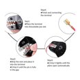 Reliant Jazzy Stripping & Crimping Pliers Set – Adjustable Tool For RG59/RG6/RG11, Cuts & Crimps UTP/STP Wires, 3.2-9.0mm