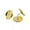 Gold, variant on 50pcs Iron Stud Earring with Blank Stud Earring for Earring Making Findings DIY-Bronze-20mm 50pcs