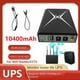 thumbnail image 3 of 10400MAh DC UPS Enrutador de Suministro Ininterrumpido 9V 12V 18W BateríA de Respaldo Mini UPS USB Wifi Router para Fuente de AlimentacióN CCTV, 3 of 5