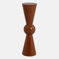 thumbnail image 4 of Uttermost Hepler Gloss Terracotta Drink Table in Brown, 4 of 7