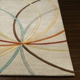 thumbnail image 3 of Hauteloom George Wool Living Room, Bedroom Area Rug - Contemporary - Sage, Teal, Tan - 4' x 6', 3 of 10