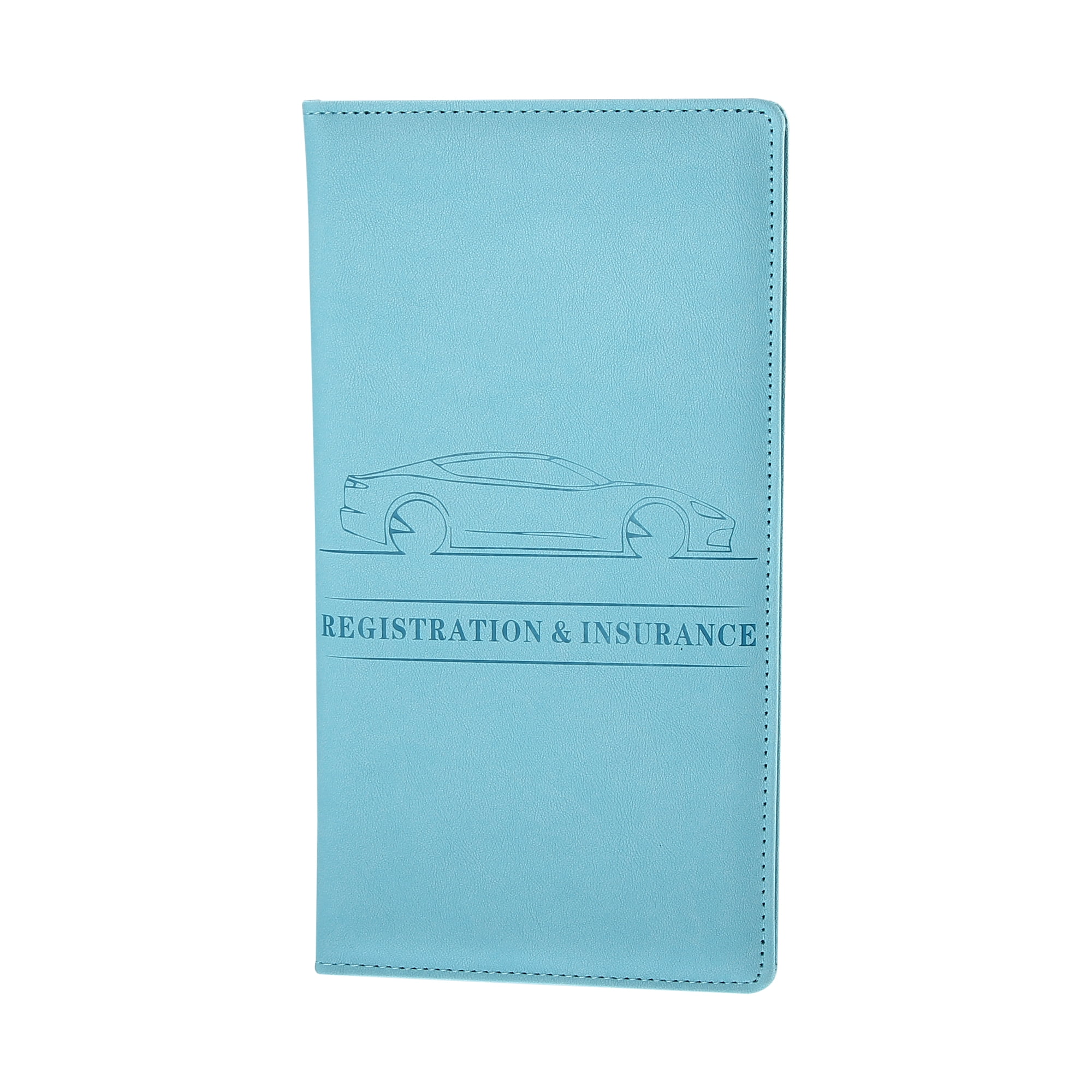 9.45" Car Document Holder Organizer Storage Card Holder Faux Leather Document Holder for Driving