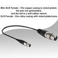 thumbnail image 4 of Female To Female Cord, Shielded Wire Mini Multipurpose Microphone Cable  for SLR Camera, 4 of 7
