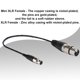 thumbnail image 4 of Cable de cable xlr, mini xlr 3pin duradero de cobre a xlr, portátil para cámara slr, 4 of 7