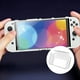 thumbnail image 4 of Cubierta protectora para consola de juegos Switch OLED Piel antideslizante (blanco claro), 4 of 9