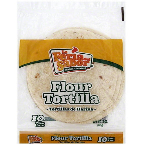 La Feria Del Sabor Fajita Flour Tortillas, 17 oz (Pack of 12) by Generic
