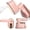 Coral pink, variant on Asoricing Travel Steamer Iron for Clothes, Mini Portable Ironing Machine, Travel Small Size, Portable Steamer Travel College Dorm Home Essentials, Beige