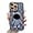Blue, variant on Compatible for iPhone 13 Pro Max 6.7 Inch Bling Plating Bear Astronaut Hidden Stand Case, Clear Glitter Cute Case for Women Girls Shockproof Back Cover for iPhone 13 Pro Max Blue