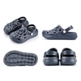 thumbnail image 4 of GPOECD Boys Clogs Kids Sandal Style Summer Garden Indoor Outdoor for Boys with Breathable Holes and Comfort Kids Slippers,Z01_Blue,9-9.5 Years, 4 of 8
