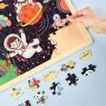 thumbnail image 4 of Parenting  Puzzle 100 Wooden Cartoon Anime Puzzles For Children  Puzzle Game Toy, 4 of 6
