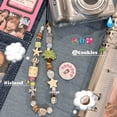 thumbnail image 2 of 1pc Sea Island Coconut Tree Summer Mobile Phone Chain CCD Camera Fresh Mobile Phone Shell Ornament Pendant Lanyard, 2 of 4