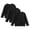 Black, variant on eczipvz Long Sleeve Boys Toddler Boys Long Sleeve Shirts Soft Crewneck Top Tees Shirts Kids White,6-7 Years
