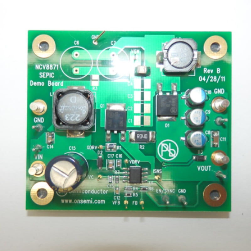 ON Semiconductor Automotive SEPIC Controller Evaluation Board